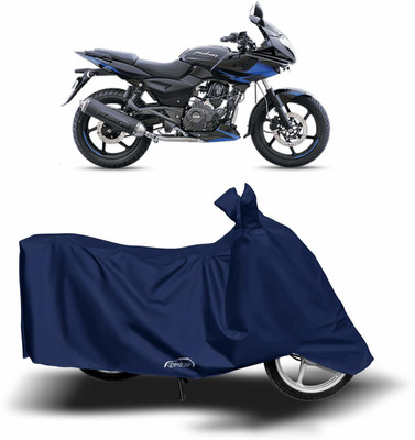 WMIZEXA Waterproof Two Wheeler Cover for Bajaj(Pulsar 220, Blue)