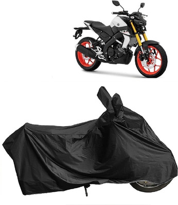 MMSSTAR Waterproof Two Wheeler Cover for Yamaha(MT-15 BS6, Black)