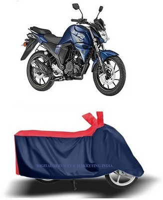 DeepShakshi AUTOMOTIVE Waterproof Two Wheeler Cover for Yamaha(FZ S FI New, Blue)