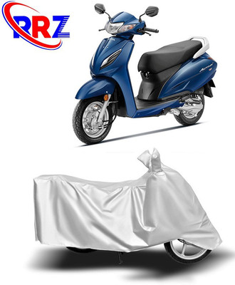RRZ Waterproof Two Wheeler Cover for Honda(Activa 6G, White)