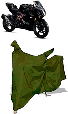 Amexride Two Wheeler Cover for TVS(Apache RTR 310 BS6, Maroon)