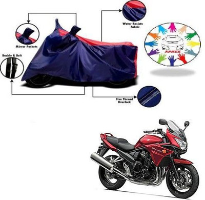 DeepShakshi AUTOMOTIVE Waterproof Two Wheeler Cover for Suzuki(Bandit, Blue, Red)