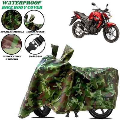 SRP PRODUCT Waterproof Two Wheeler Cover for Yamaha(FZ-S FI, Green)