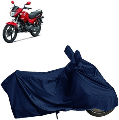 DIGGU Two Wheeler Cover for Hero(Glamour Programmed FI, Blue)