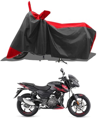 KEDIT Two Wheeler Cover for Bajaj(Pulsar 150, Red)