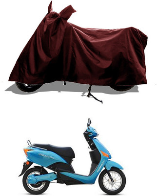 GROFATIK Two Wheeler Cover for Hero(Electric Optima DX BS6, Maroon)