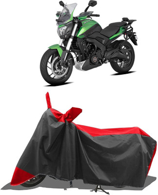SPECTUS Two Wheeler Cover for Bajaj(Dominar 400 BS6, Red)