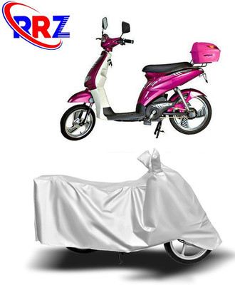 RRZ Waterproof Two Wheeler Cover for Avon(E Lite, White)