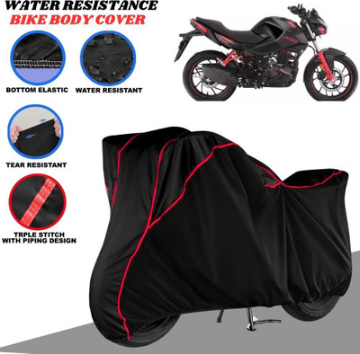 SRP PRODUCT Waterproof Two Wheeler Cover for Hero(Xtreme 160 R, Black, Red)
