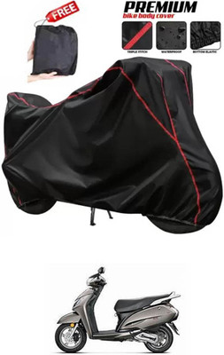 DeepShakshi AUTOMOTIVE Two Wheeler Cover for Honda(Activa 125, Black)