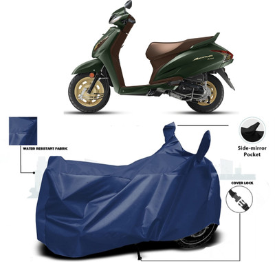 WMIZEXA Waterproof Two Wheeler Cover for Honda(Activa, Blue)