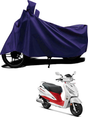 KEDIT Waterproof Two Wheeler Cover for Hero(Destini 125, Blue)