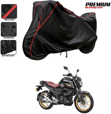 SThanaveX Waterproof Two Wheeler Cover for Yamaha(FZ S FI New, Black)