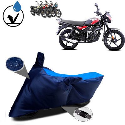 MISSION COLLECTION Waterproof Two Wheeler Cover for Bajaj(CT110, Blue)