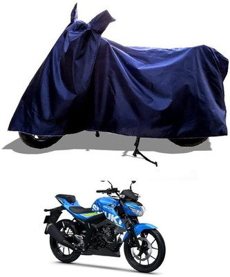 DeepShakshi AUTOMOTIVE Two Wheeler Cover for Suzuki(GSX S1000, Blue)