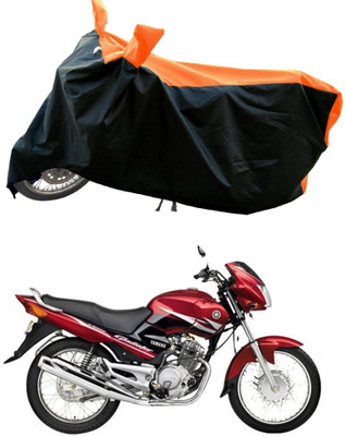 DeepShakshi AUTOMOTIVE Waterproof Two Wheeler Cover for Yamaha(Gladiator, Orange)