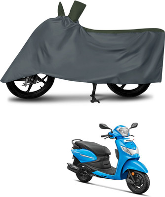 DeepShakshi AUTOMOTIVE Waterproof Two Wheeler Cover for Hero(Pleasure, Multicolor)