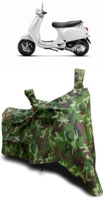 malti Waterproof Two Wheeler Cover for Vespa(Vespa LX 125, Multicolor)