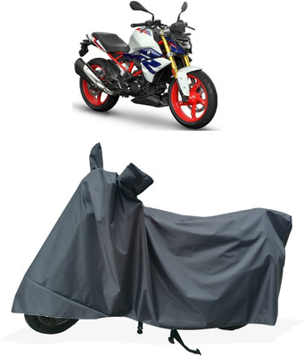 Tricway Two Wheeler Cover for BMW(G 310 R, Grey)