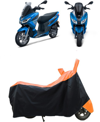 Coxtor Waterproof Two Wheeler Cover for Aprilia(SXR 160, Orange)
