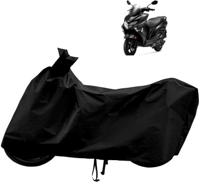Horseyaart Waterproof Two Wheeler Cover for Suzuki(Burgman Street 125, Black)