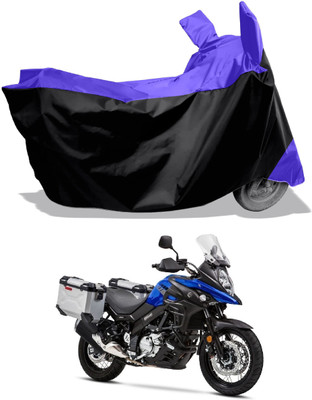 Amexride Two Wheeler Cover for Suzuki(V-Strom 650 XT, Multicolor)