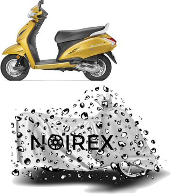 NOIREX Two Wheeler Cover for Honda(Activa 5G, Silver)