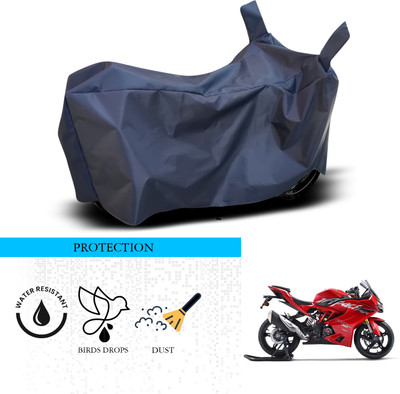 SnehaSales Waterproof Two Wheeler Cover for TVS(Apache RR 310, Blue)