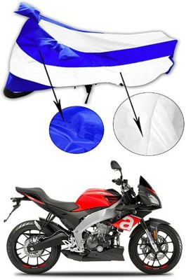 Ascension Two Wheeler Cover for Aprilia(Tuono 150, Blue, White)