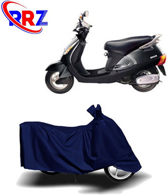 RRZ Two Wheeler Cover for Kinetic(Nova EX, Blue)