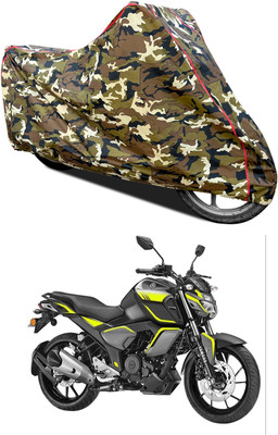 AutoGalaxy Waterproof Two Wheeler Cover for Yamaha(FZ S V3, Yellow)