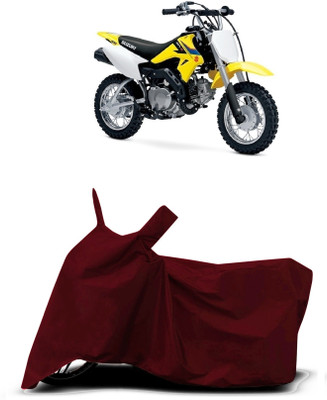 VESMEI Two Wheeler Cover for Suzuki(DR-Z50, Red)