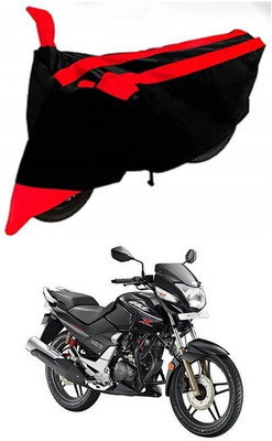 DeepShakshi AUTOMOTIVE Waterproof Two Wheeler Cover for Hero(New CBZ, Red, Black)