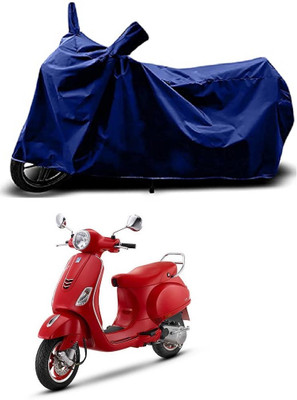 VESMEI Two Wheeler Cover for TVS(Victor, Blue)
