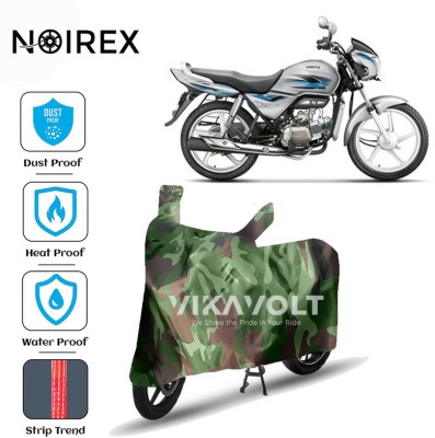 NOIREX Waterproof Two Wheeler Cover for Hero(Splendor Pro, Green)