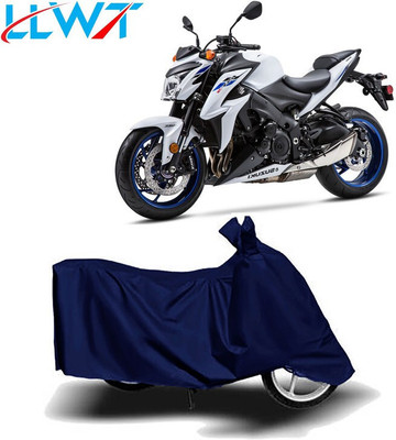 DeepShakshi AUTOMOTIVE Waterproof Two Wheeler Cover for Suzuki(GSX-S1000 ABS, Blue)