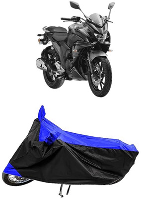 GROFATIK Two Wheeler Cover for Yamaha(Fazer 25 BS6, Blue)