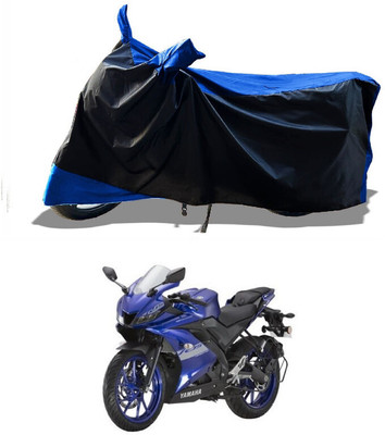 DeepShakshi AUTOMOTIVE Waterproof Two Wheeler Cover for Yamaha(YZF R15 BS6, Blue)