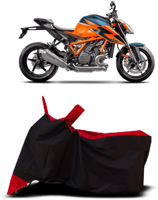 VESMEI Two Wheeler Cover for KTM(Duke 390 ABS, Red)