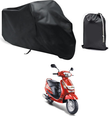 CODOKI Waterproof Two Wheeler Cover for Mahindra(Duro, Black)