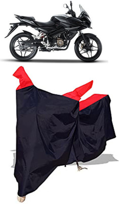 Amexride Two Wheeler Cover for Bajaj(Pulsar AS 150, Black)