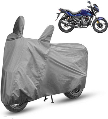 HMS Two Wheeler Cover for Hero(Xtreme, Grey)