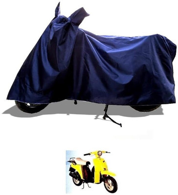 KEDIT Two Wheeler Cover for Bajaj(Sunny, Blue)