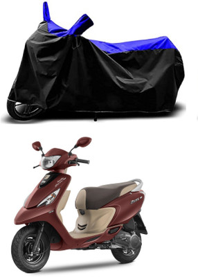 VESMEI Two Wheeler Cover for TVS(Scooty Zest 110, Blue)
