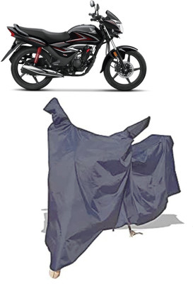 Amexride Two Wheeler Cover for Honda(CB Shine, Grey)