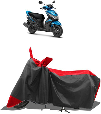 KEDIT Two Wheeler Cover for Yamaha(Ray, Red)