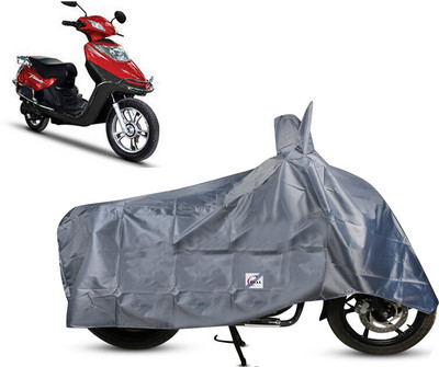 EGAL Waterproof Two Wheeler Cover for Hero(Electric Flash, Grey)