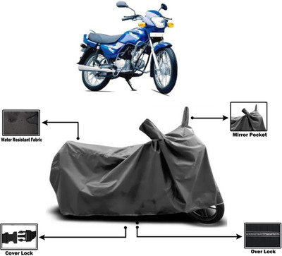 Amexride Two Wheeler Cover for TVS(Centra, Grey)