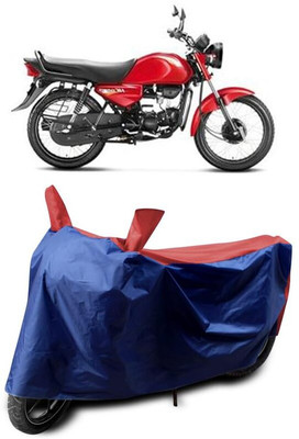 KEDIT Two Wheeler Cover for Hero(HF Dawn, Red, Blue)