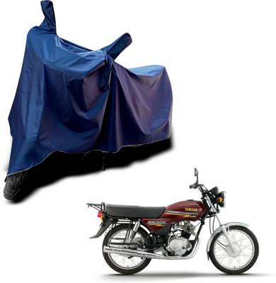KEDIT Two Wheeler Cover for Yamaha(Crux, Blue)
